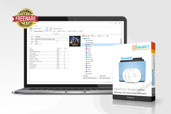 iDumpCD CD Ripper with audio conversion iDumpCD CD Ripper with audio conversion