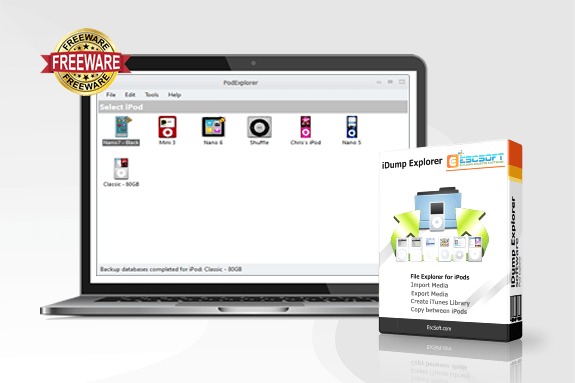 iDump Explorer (iDumpExplorer) Copy media between iPods and PC, create new iTunes library. iDump Explorer (iDumpExplorer) Copy media between iPods and PC, create new iTunes library.